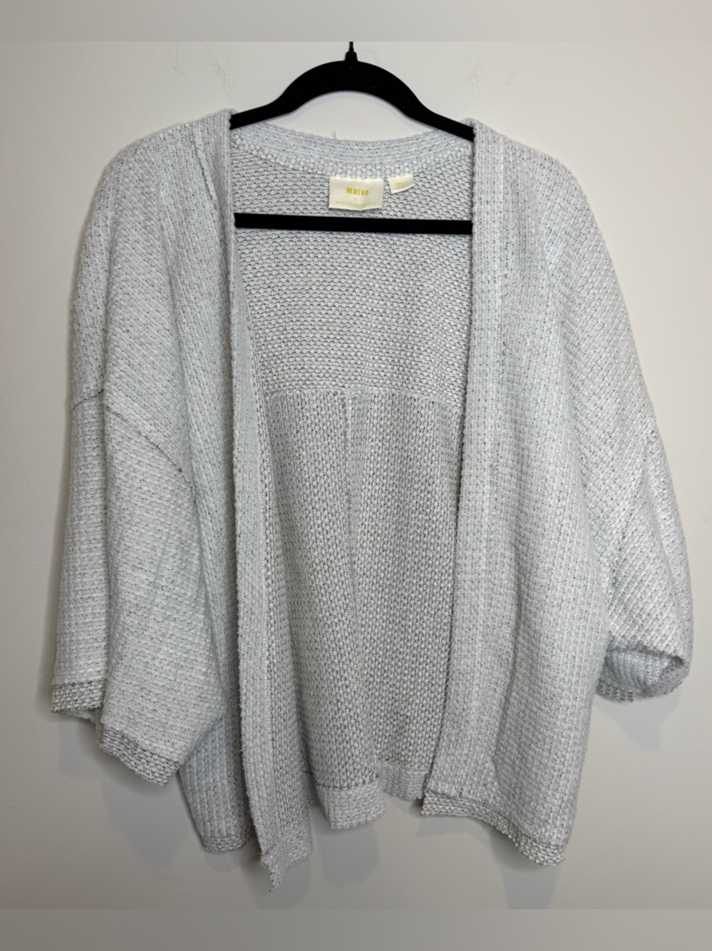 Anthropologie MAEVE | gray oversize cardigan | S
